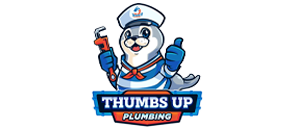 Thumbs Up Plumbing Logo